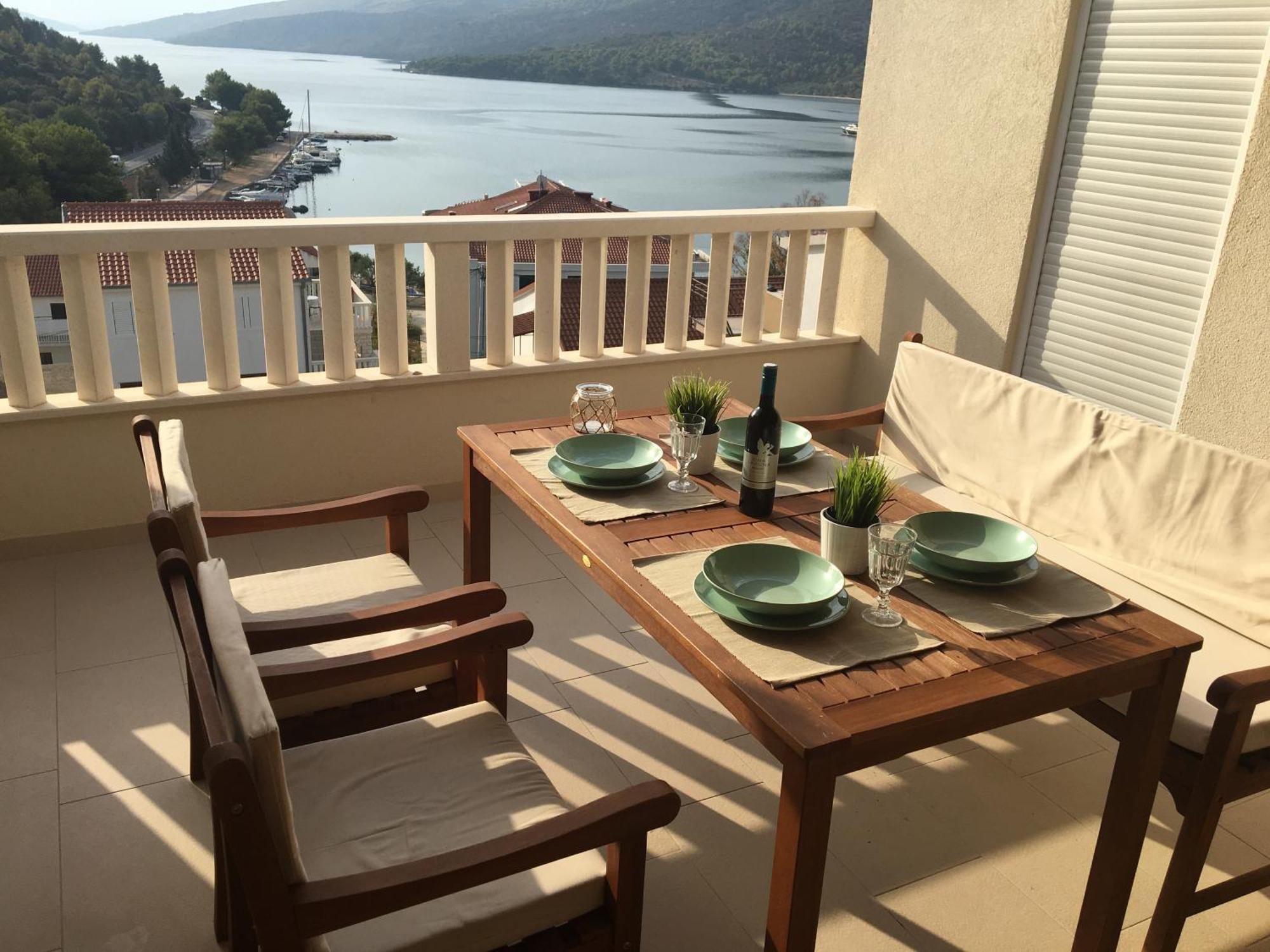 Mediterranean Apartment With Great Sea View Marina Eksteriør billede